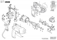 Bosch 0 601 145 642 GBM 6 RE Drill 230 V / GB Spare Parts GBM6RE